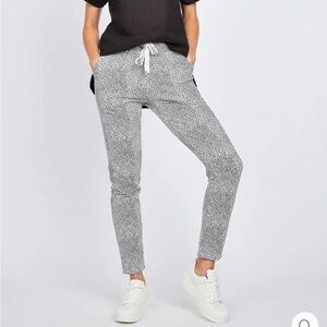 Pistache Leopard Print pants NWT